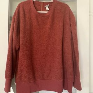 Ava & Viv textured crewneck